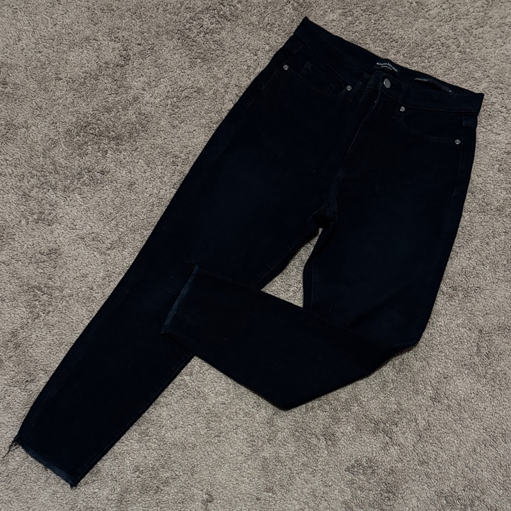 EUC Banana Republic High Rise Skinny Jeans-Sz 29R-Cotton Blend
